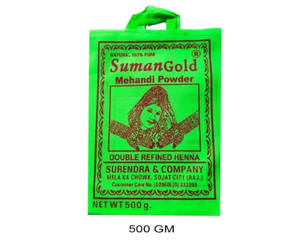 Suman Gold Best Quality Organic Henna powder for hair and Hand