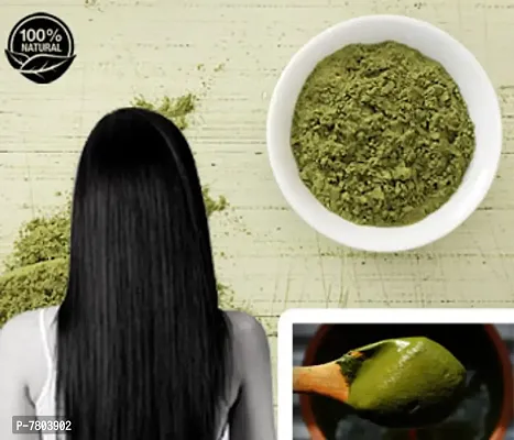 Suman Gold Henna Mehandi Powder Best for Hair Colour| Hair Shine| hair Growth| Hair Treatment (2 KG)-thumb3