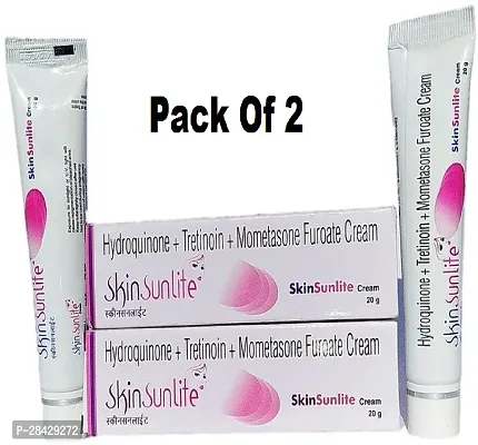 Skin Sun Lite Fairness Cream for All Skin Types Each (20g) Pack of 2-thumb0