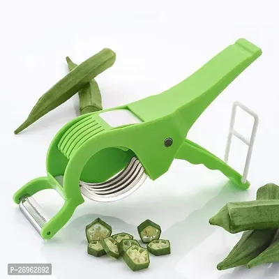 premium 550ML square chopper + garlic crusher + 2in1 cutter-peeler-thumb3