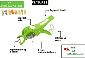 premium 2in1 vegetable cutter and peeler salad maker kitchen tools gadgets-thumb3