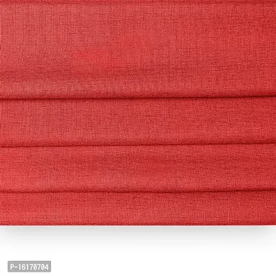 BELLARA Viscose Lycra Solid Red Formal Men Women Formal Trouser Pant Fabric - Steachable 1.2 Meter Formal Trouser Pant Cloth (UNSTITCHED)-thumb4