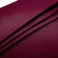 BELLARA Viscose Lycra Solid Maroon Formal Men Women Formal Trouser Pant Fabric - Steachable 1.2 Meter Formal Trouser Pant Cloth (UNSTITCHED)-thumb2