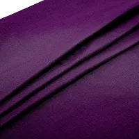 BELLARA Viscose Lycra Solid Purple Wine Formal Men Women Formal Trouser Pant Fabric - Steachable 1.2 Meter Formal Trouser Pant Cloth (UNSTITCHED)-thumb2