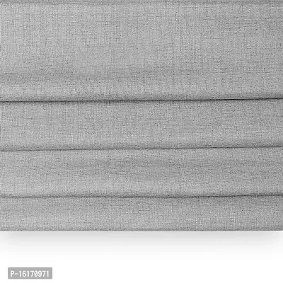 BELLARA Viscose Lycra Solid Lightgrey Formal Men Women Formal Trouser Pant Fabric - Steachable 1.2 Meter Formal Trouser Pant Cloth (UNSTITCHED)-thumb4