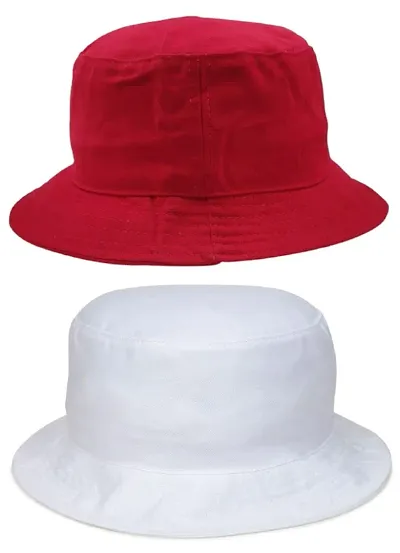 Zacharias Unisex Bucket Fishermen Beach Hats (Pack of 2)