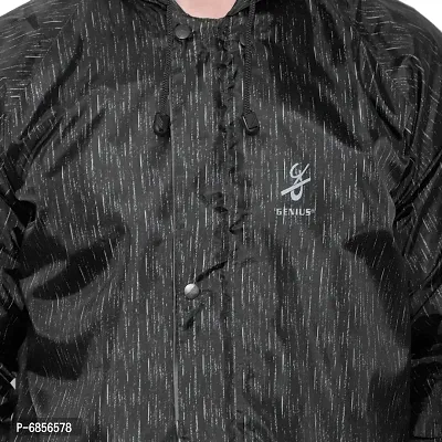 Zacharias Mens Waterproof Raincoat With Pant Black XXL-thumb5