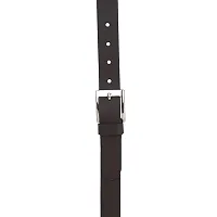 Zacharias Boy's Genuine Leather Belt for kids (Pack of 1) (WF-04_Brown; 8-12 Years)-thumb2