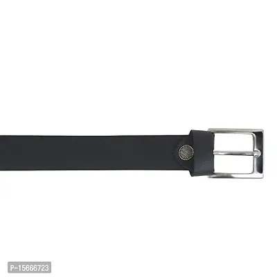 Zacharias Boy's Genuine Leather Belt for kids (Black; 8-12 Years) WF-04 (Pack of 1)-thumb3