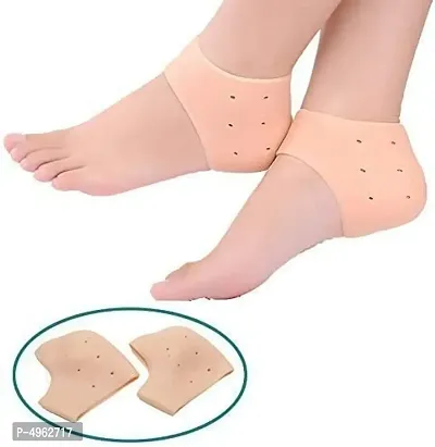 Anti Crack Silicon Gel Heel And Foot Protector Moisturizing Socks-thumb0