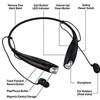 NEW HBS-730 Wireless/Bluetooth For ALL SMART MOBILES L Bluetooth Headset  (Multicolor, In the Ear)-thumb4