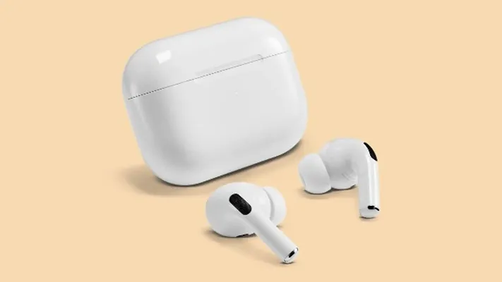NEW Bluetooth Wireless Airpods Pro high Bass Clear Sound Quality Bluetooth Bluetooth Headset  (White, In the Ear)-thumb0