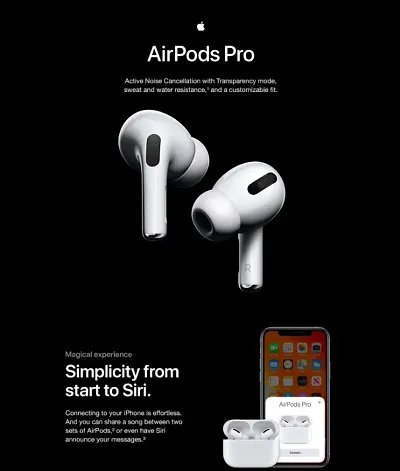NEW  Airpods Pro with MagSafe Charging Case | (Made in Japan) | Bluetooth Headset  (White, True Wireless)-thumb0