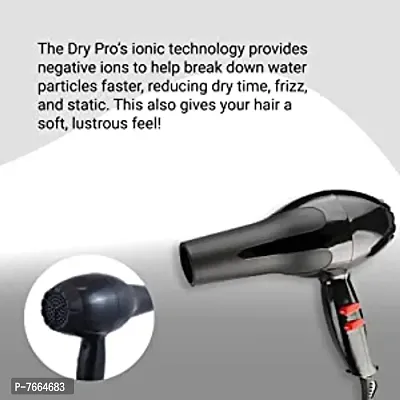 NV-6130 1800 Watts Professional Salon Hair Dryer For Men and Women with 2 Speed and 2 Heat Setting Removable Filter and Airflow Nozzle, Black