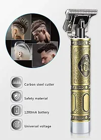 NEWMAXTOP Trimmer Heavy Service Maxtop Fully Waterproof Trimmer 120 min Runtime 3 Length Settings  (Gold)-thumb1