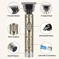 NEWMAXTOP Trimmer Heavy Service Maxtop Fully Waterproof Trimmer 120 min Runtime 3 Length Settings  (Gold)-thumb2