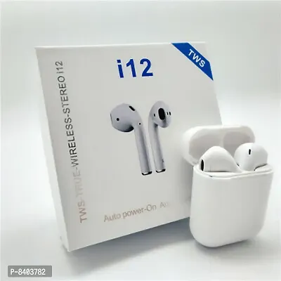 NEW i12 Wireless Bluetooth Earphone-thumb0