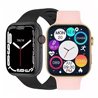 NEW  i7 Pro Max Smart Watch Series 7 For Men amp; Women (Black Strap, Free Size) Smartwatch  (Black Strap, Free Size)-thumb2