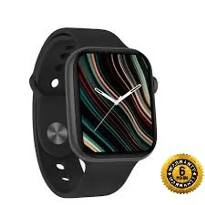 NEW I7 PRO MAX SMART WATCH FOR ANDROID amp; IOS Smartwatch  (Black Strap, 39)-thumb0