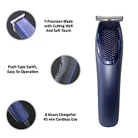 NEW HTC AT-1210 TRIMMER FOR Men  Women (Blue) Trimmer 60 min Runtime 5 Length Settings  (Blue)-thumb3