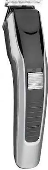 Hair Trimmer HTC AT-538 Beard and Hair Clipper Trimmer 60 min Runtime 4 Length Settings  (Silver)-thumb1