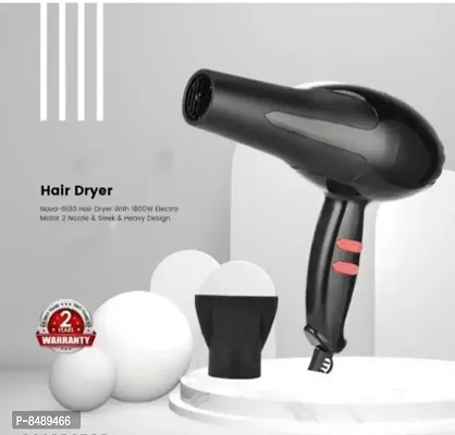 Professional Salon Hair Dryer For Men Amp Women 2 Speedamp 2 Heat Removable Nozzle Hair Dryer 1800 W Black Red Hair Styling Others-thumb0