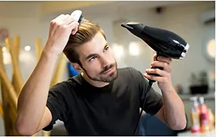 Professional Salon Hair Dryer For Men Amp Women 2 Speedamp 2 Heat Removable Nozzle Hair Dryer 1800 W Black Red Hair Styling Others-thumb1