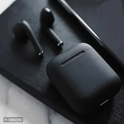 NEW inPods I-12 BLACK ROYAL Bluetooth Headphones  Earphones-thumb0