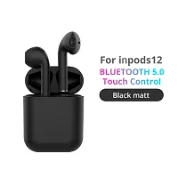 NEW inPods I-12 BLACK ROYAL Bluetooth Headphones  Earphones-thumb3