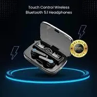 Earbud M 19 Earbuds Tws Buds 5 1 Earbuds With 300H Playtime Headphones Bluetooth Headset Black True Wireless-thumb2
