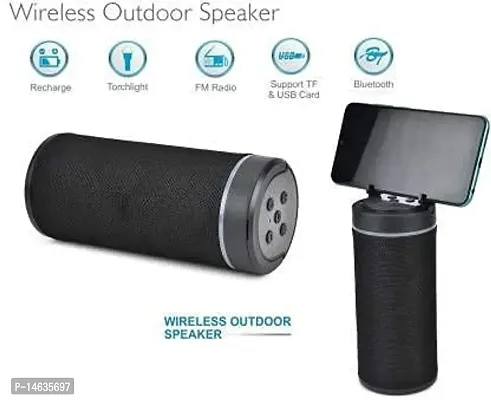 NEW  KT125 Wireless BT Speaker with Mic 10 W Bluetooth Home Audio Speaker-thumb0