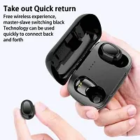 NEW TwsL21 Mini Wireless Bluetooth Headset / Earphone Bluetooth Headset  (Black, True Wireless)-thumb3