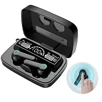 NEW M19 TWS Bluetooth Earbuds Wireless Earbuds Bluetooth Headset with Power bank Bluetooth Headset  (Black, In the Ear)-thumb1