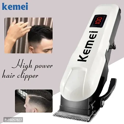 AK Kemei KM-809 Trimmer 8640 min Runtime 4 Length Settings  (White) 3.91,933 Ratings  99 Reviews-thumb0