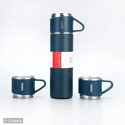 Classy Stainless Steel Vacuum Flask, 500ml, Assorted, Pack of 1-thumb0