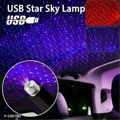 USB Laser Strobe LED Car Roof Star Night Light Projector Atmosphere Lamp Car Ambient Light