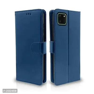 Realme C11 Blue Flip Cover