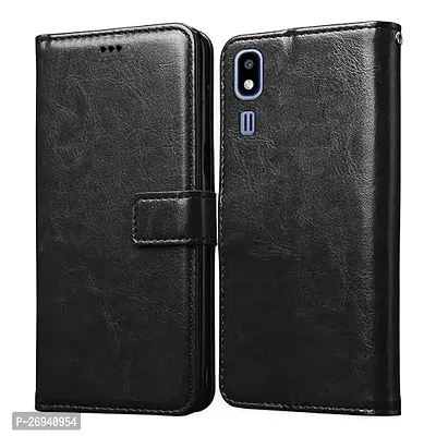 Samsung Galaxy A2 Core Black Flip Cover