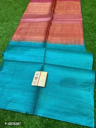 Beautiful Art Silk Woven Design Saree with Blouse piece