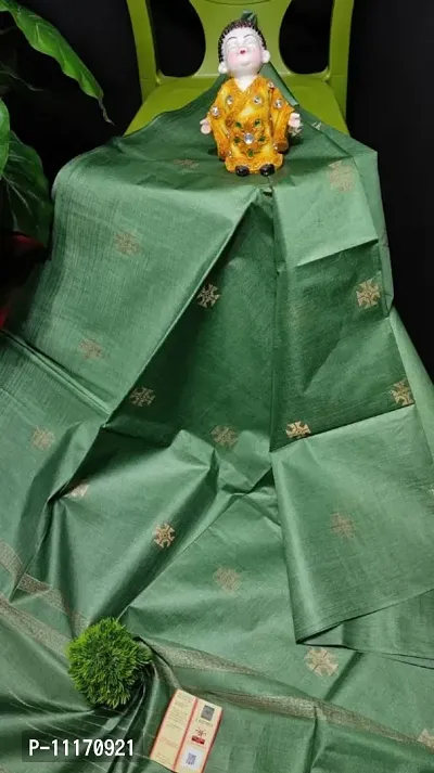 Kota half silk woven saree-thumb0