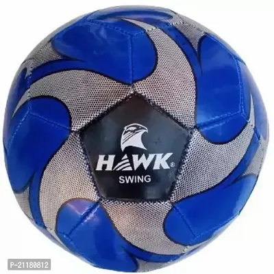 Hawk Swing, Best Quality Football - Size: 5nbsp;nbsp;(Pack Of 1, Blue)