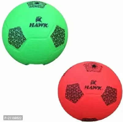 Hawk Home Play Football Creative Phthalate Free, Pack Of 2 Football - Size: 1nbsp;nbsp;(Pack Of 2, Green, Pink)-thumb0