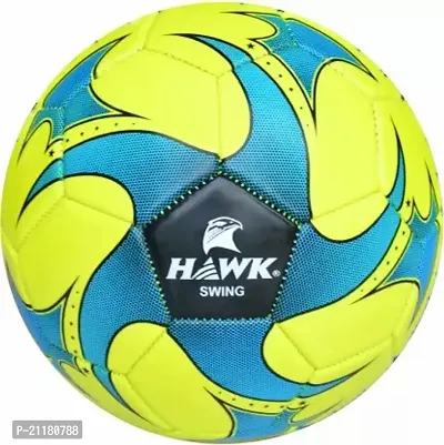 Hawk Swing, Size 5 Football - Size: 5nbsp;nbsp;(Pack Of 1, Yellow)