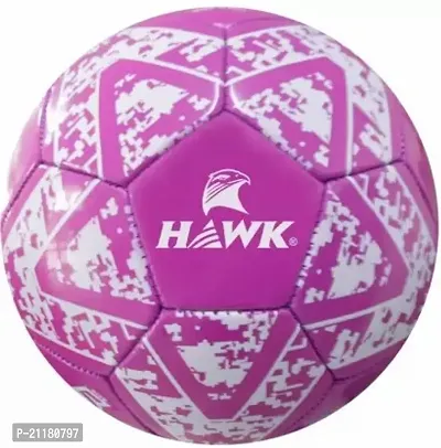 Hawk Football Size 5, For 12 Years And Above, Size 5 Football - Size: 5nbsp;nbsp;(Pack Of 1, Pink)-thumb0