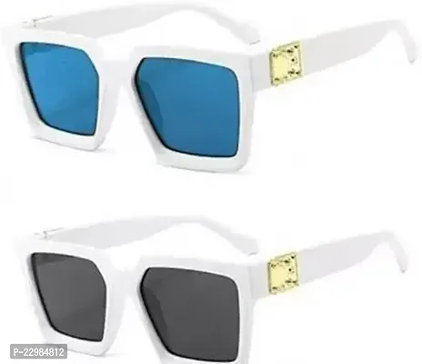 Stylish and UV-Protective Sunglasses for Every Occasion Pack of 2-thumb0