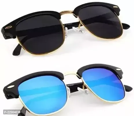 Stylish and UV-Protective Sunglasses for Every Occasion Pack of 2-thumb0