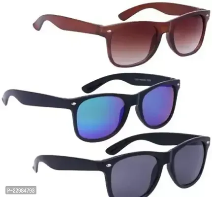 Stylish and UV-Protective Sunglasses for Every Occasion Pack of 3-thumb0