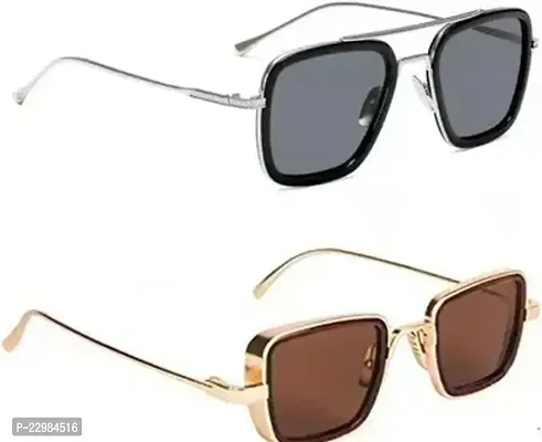 Stylish and UV-Protective Sunglasses for Every Occasion Pack of 2