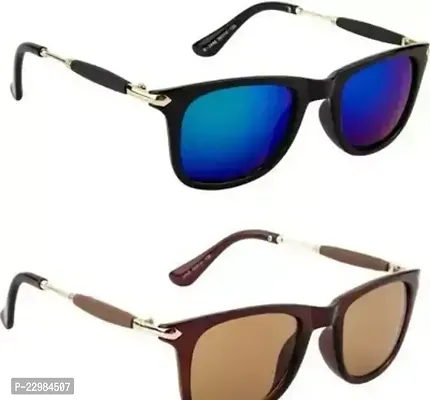 Stylish and UV-Protective Sunglasses for Every Occasion Pack of 2