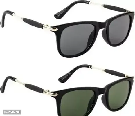 Stylish and UV-Protective Sunglasses for Every Occasion Pack of 2-thumb0